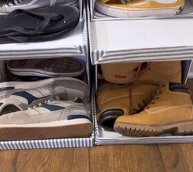 diy stackable shoe boxes
