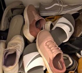 Sick of shoes everywhere? Try this DIY