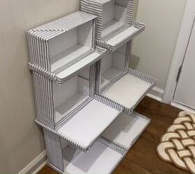 Stack your DIY shoe compartments—3 is the magic number for safe height