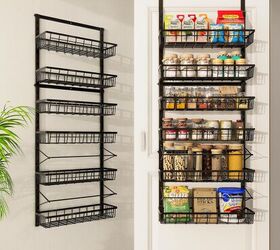 Over-door organizers to tame all of your household clutter