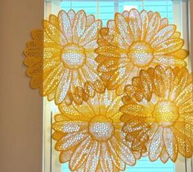 kitchen window decor, Adds color privacy and texture without blocking your sunlight