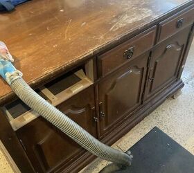 This cabinet makeover is actually a game-changer