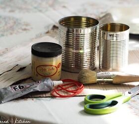 Instead of tossing your used tin cans, use them for this show-stopping decor idea