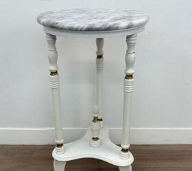 The simple paint trick that gave this old plant stand the upgrade it so badly needed