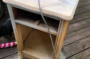 The exquisite reason we're calling this furniture flip a "spraypaint revival"