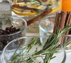 Boil rosemary to make your home smell like a winter wonderland this week
