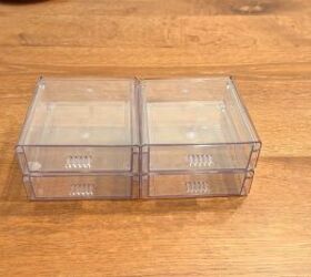 diy stackable drawers and cutting board organizer, Glue the stacks together to form one sturdy unit