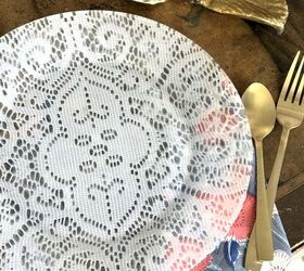 DIY Vintage-Inspired Decoupage Plates With Thrifted Lace