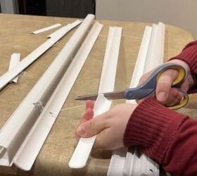 She cuts her mini blinds for an upgrade we never knew we needed