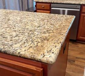 Clear countertops instantly make your kitchen feel bigger and cleaner