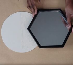 Making a DIY bathroom organizer