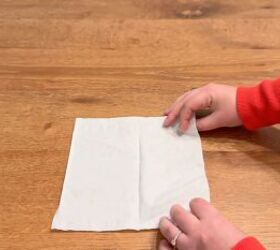 She grabs a handful of tissues for this romantic decor idea