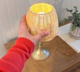 Renter-friendly DIY lighting idea