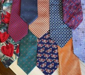 Turn a pile of old ties into the most beautiful idea for Easter