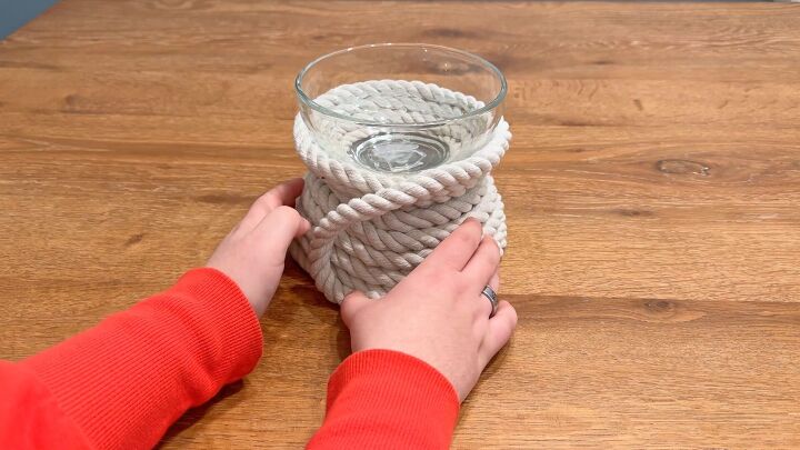 Cup Holder Using Rope How to Make a Stunning Rope Candle Holder From Dollar Tree Bowls | Hometalk