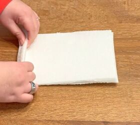 Fold a stack of paper towels to make your home smell (and look!) amazing