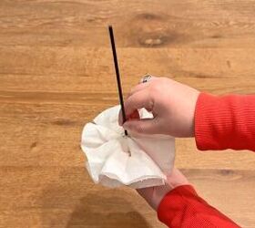 diy paper towel flower diffusers, How to fold paper towels into decorative diffuser flowers
