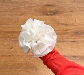 diy paper towel flower diffusers, Easy DIY scented paper towel flowers for home decor