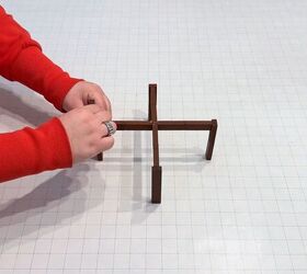 Wood block craft for home decor