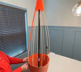 Budget-friendly DIY carrot decor using duct tape
