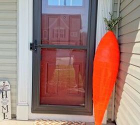Easy Easter DIY  idea Spring porch decor  