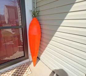 Budget spring porch decorating