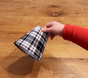 Upcycled leggings craft idea for making a custom lampshade in minutes