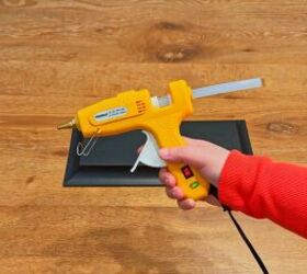 How to make a couch arm tray table with wood and a plastic tray 