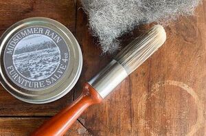 Say goodbye to these unsightly water rings on your wood furniture this game-changing trick