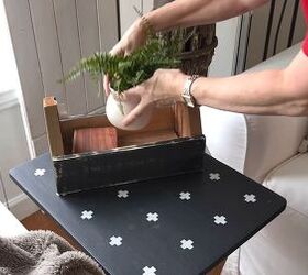 Add coaster and plant