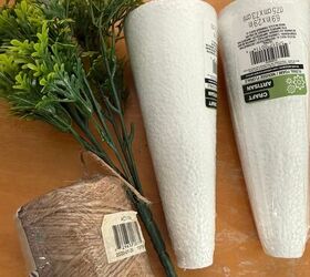 Wrap some twine around styrofoam cones for a springtime idea Hometalkers can't get enough of