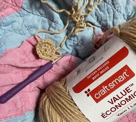 How she used some yarn to get rid of this unwelcome springtime visitor in her garden