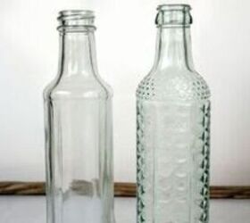 Save your glass bottles for this beautiful decor hack