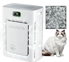 stop fighting over litter duty these products saved us, 5 Automatic Air Purifier for the Area