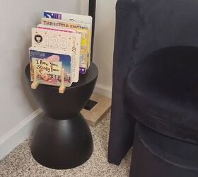 Plate rack-turned kids' book display