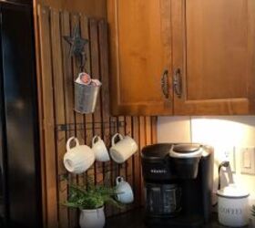 diy coffee station wall, DIY Coffee Station Wall