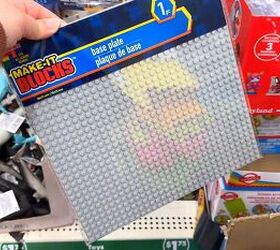 How to make a wall mounted key holder using toy blocks