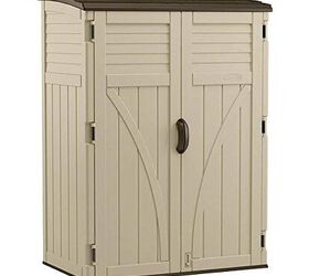 fix outdoor clutter with these spring deals, Suncast Outdoor Storage Shed