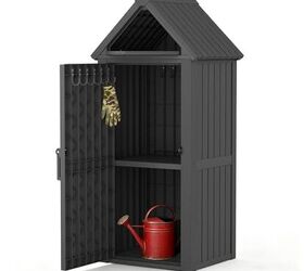 fix outdoor clutter with these spring deals, WTFGO Waterproof Outdoor Storage Shed