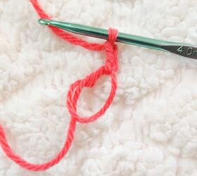 Grab some yarn for this easy idea to brighten up your home decor