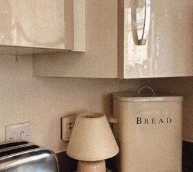 Watch how she gave this lampshade the fastest refresh—with a tea towel!