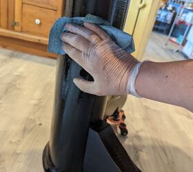 How milk paint gave this dining table base a magazine-worthy upgrade