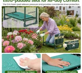 Rhino Valley Garden Kneeler and Seat  - image via Amazon