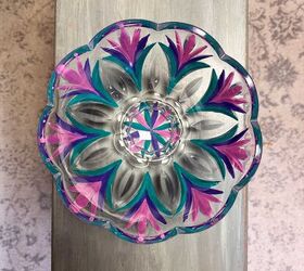 Thrift Glass Bowl Makeover DIY Project