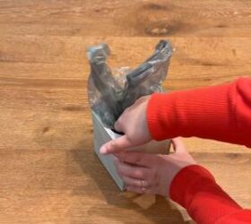 how to organize plastic bags with a tissue box hack, How to make a plastic bag dispenser that actually works