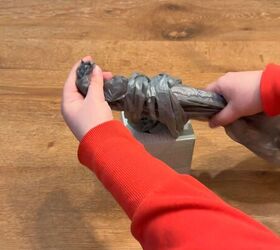 how to organize plastic bags with a tissue box hack, Eco friendly way to store and reuse plastic shopping bags