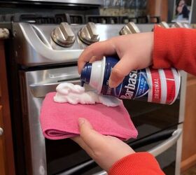 Unexpected use for shaving cream to remove kitchen grime and grease
