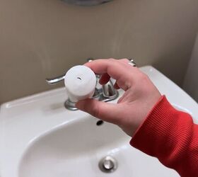 Preventing water spots on stainless steel sink using candle wax coating