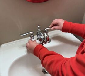DIY water-repellent finish for kitchen sink using leftover candle wax