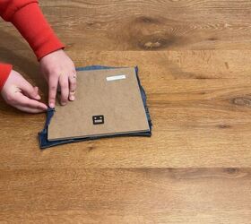 Budget-friendly upcycled denim project